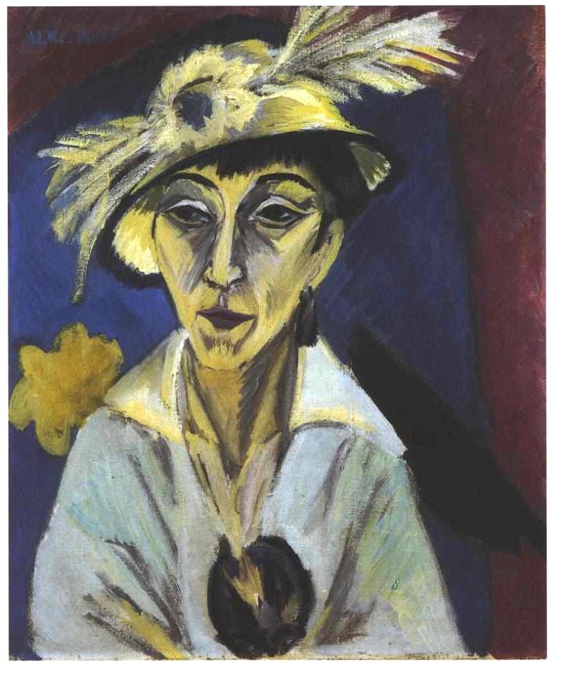 Kirchner - Kranke Frau