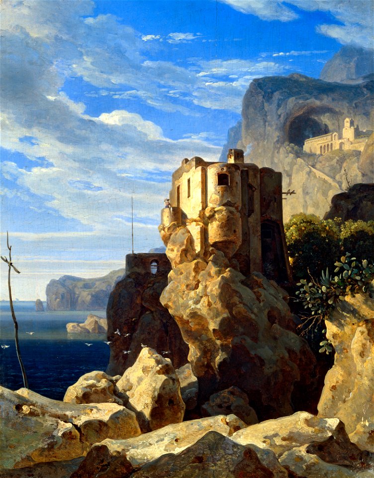 Ernst Fries - San Francesco bei Amalfi - G 17594 - Lenbachhaus