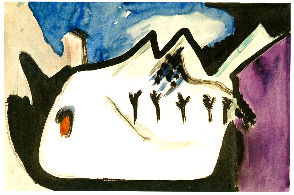 Ernst Ludwig Kirchner - Schneelandschaft - 1930