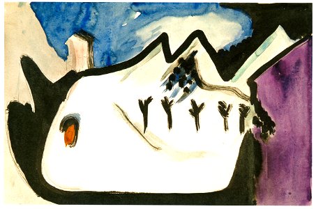 Ernst Ludwig Kirchner - Schneelandschaft - 1930