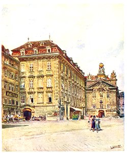 Ernst Graner Die Feuerwache am Hof 1925 dgE