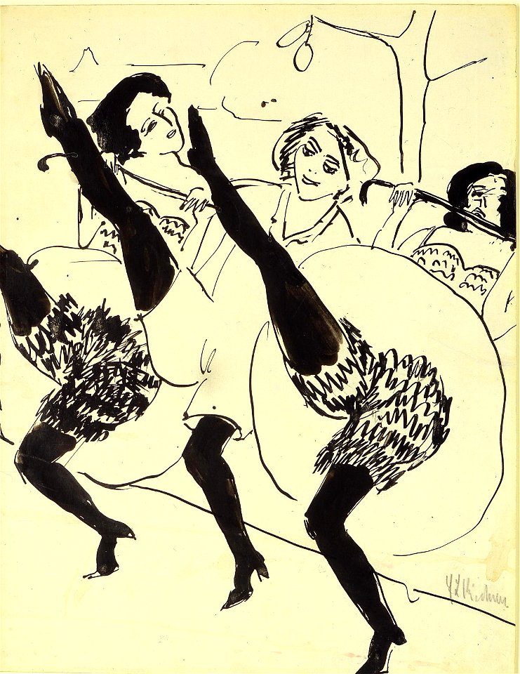 Ernst Ludwig Kirchner Hamburger Tänzerinnen