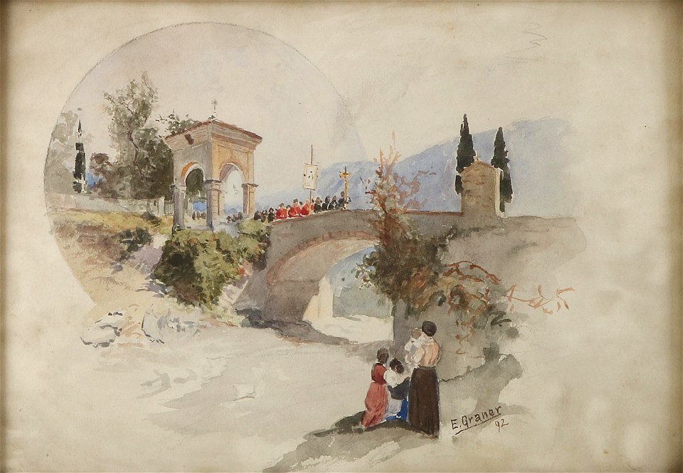 Ernst Graner Fronleichnamsprozession 1892