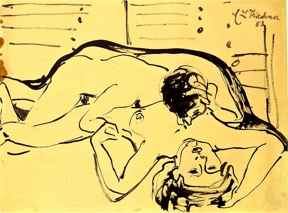 Ernst Ludwig Kirchner Liebespaar