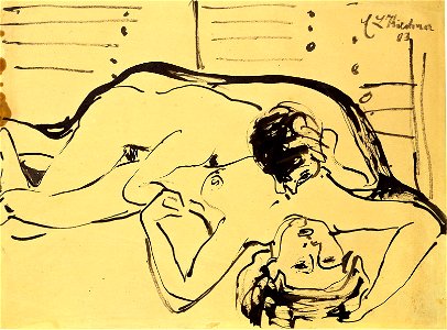 Ernst Ludwig Kirchner Liebespaar