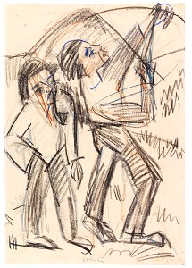 Ernst Ludwig Kirchner Bogenschütze 1920
