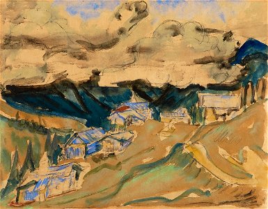 Ernst Ludwig Kirchner Davoser Alplandschaft