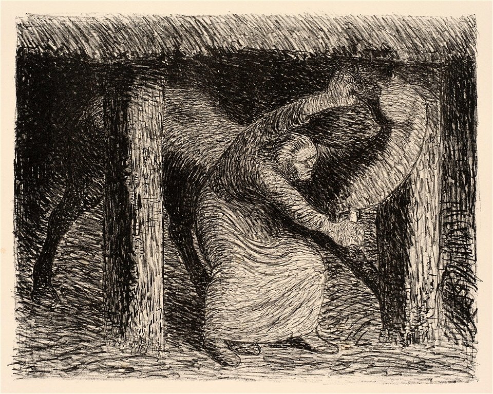 Ernst Barlach Der tote Tag 13 Die Mörderin