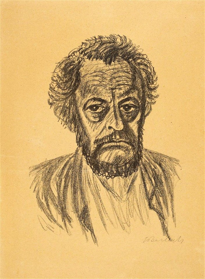Ernst Barlach Selbstbildnis I 1928