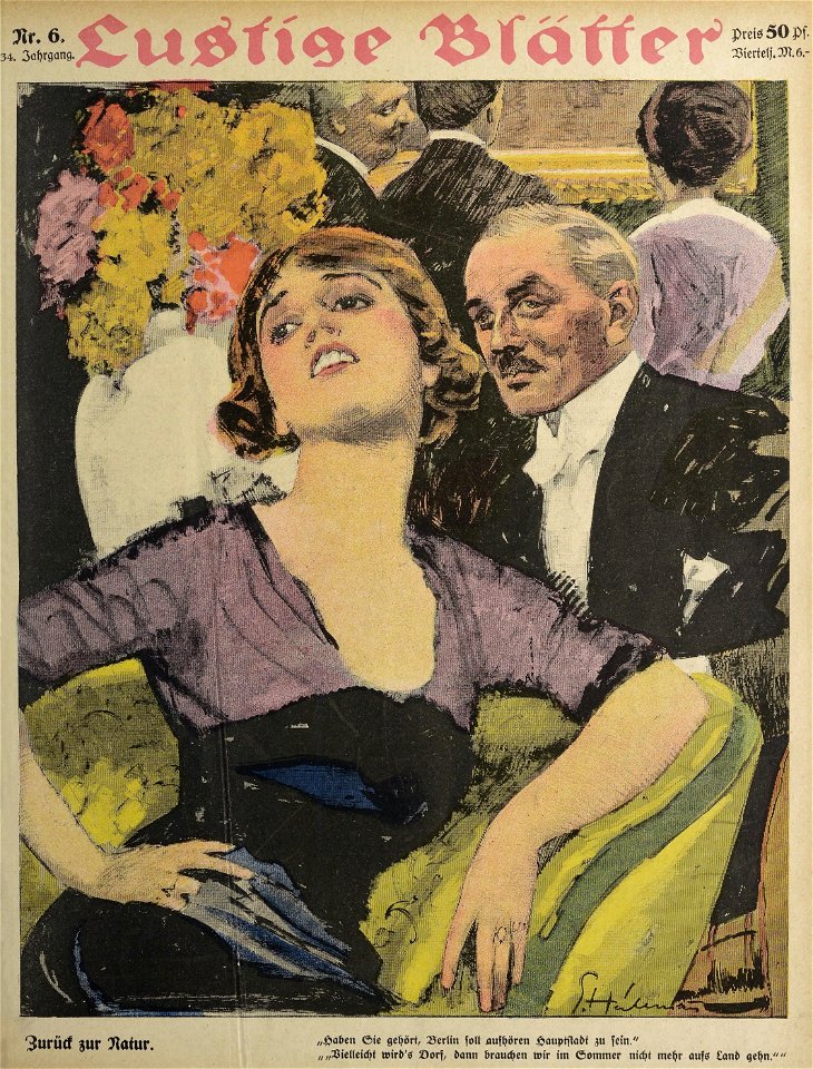 Ernst Heilemann - Zurück zur Natur, 1919