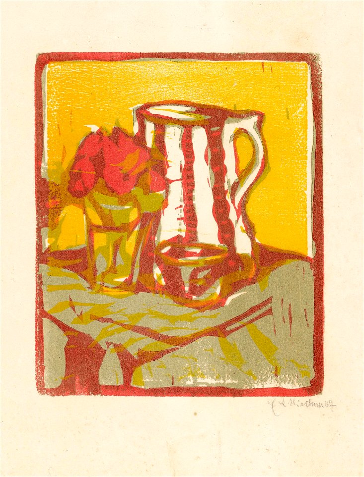 Ernst Ludwig Kirchner Stillleben 1907