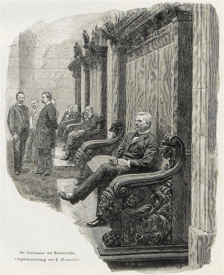 Ernst Henseler - Im Vorzimmer des Bundesrats
