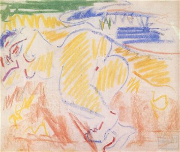 Ernst Ludwig Kirchner Liegender Akt