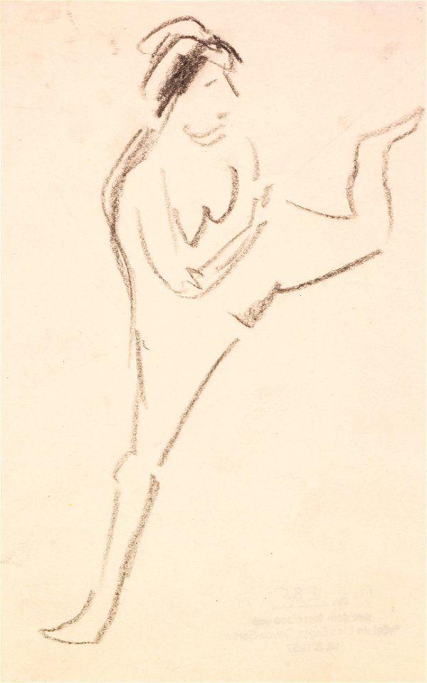 Ernst Ludwig Kirchner Tänzerin c1910