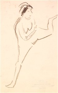 Ernst Ludwig Kirchner Tänzerin c1910