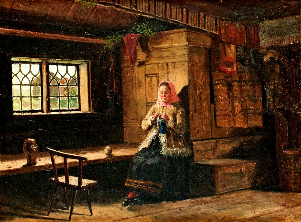 Ernst Josephson - Interiör från dalarna