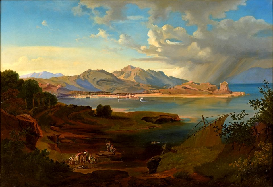 Ernst Ludwig Plaß Landschaft in Dalmatien