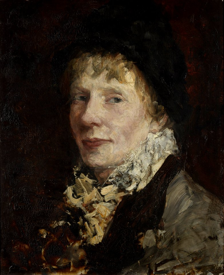 Ernst Josephson Portrait of Anna Nordgren Thielska 162