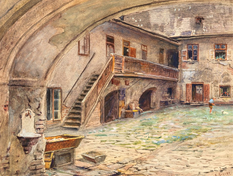 Ernst Graner Hof in der Kahlenbergerstraße