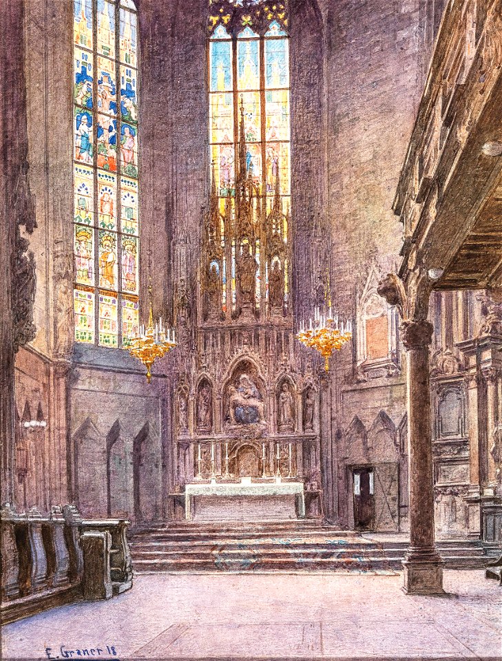 Ernst Graner Nordchor des Stephansdoms
