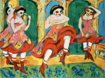 Ernst Ludwig Kirchner, Czardastänzerinnen
