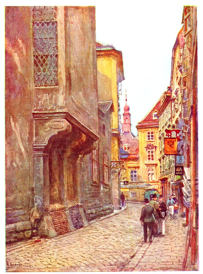 Ernst Graner Schönlaterngasse Vienna 1924 dgE