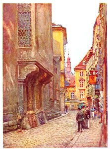 Ernst Graner Schönlaterngasse Vienna 1924 dgE