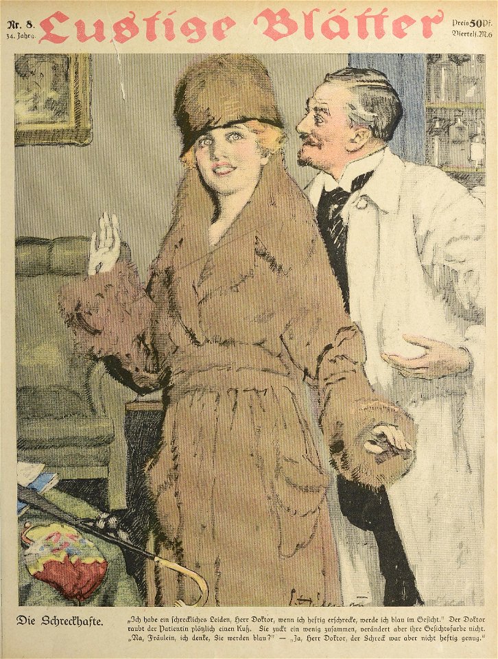 Ernst Heilemann - Die Schreckhafte, 1919