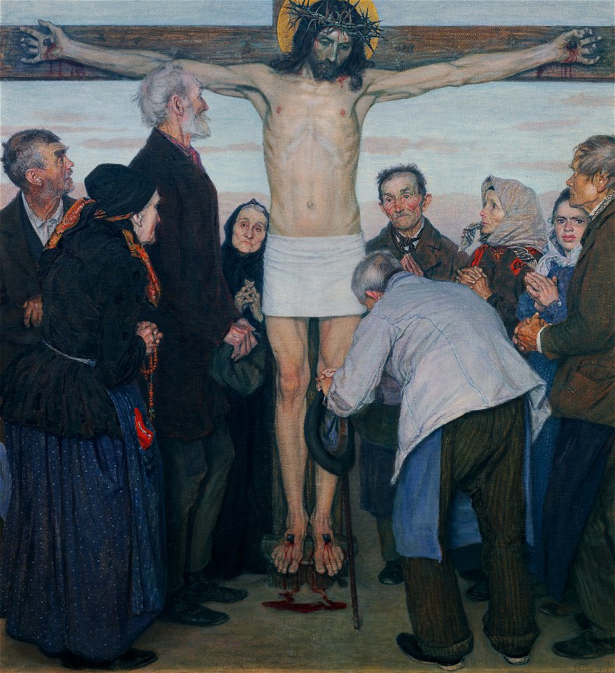 Ernst Stöhr - Sehet, Jesu hat die Hand - 1758 - Österreichische Galerie Belvedere