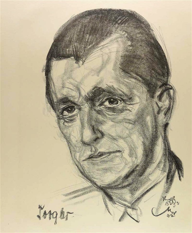 Ernst Torgler by Emil Stumpp 1932