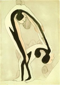 Ernst Ludwig Kirchner - Akrobatenpaar - ca 1932