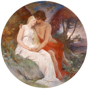 Ernst Roeber Amor und Psyche