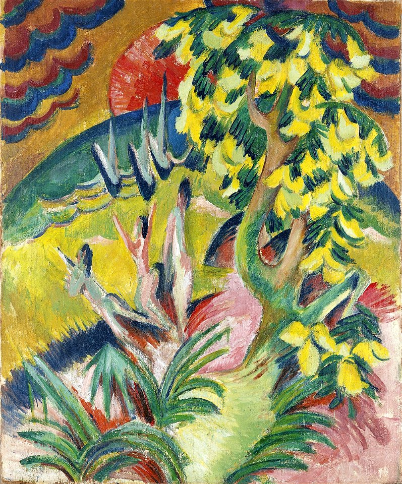 Ernst Ludwig Kirchner - Curving Bay