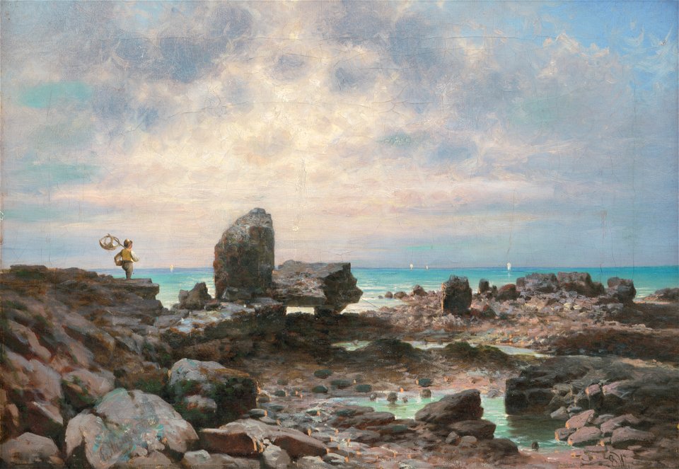 Ernst Willers - Grécke more - M 395 - Ernest Zmeták Art Gallery