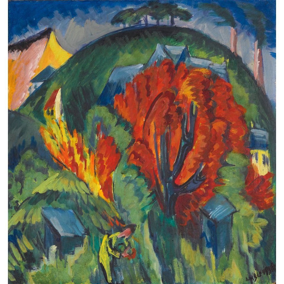 Ernst Ludwig Kirchner - Galgenberg in Jena