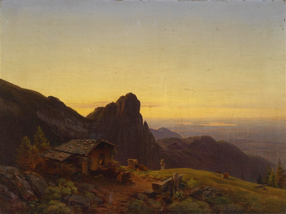 Ernst Kaiser Auf der Alm 1844