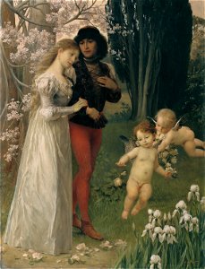 Ernst Klimt - Francesca da Rimini e Paolo