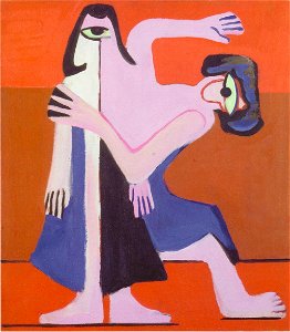 Ernst Ludwig Kirchner - Maskentanz 1928-29