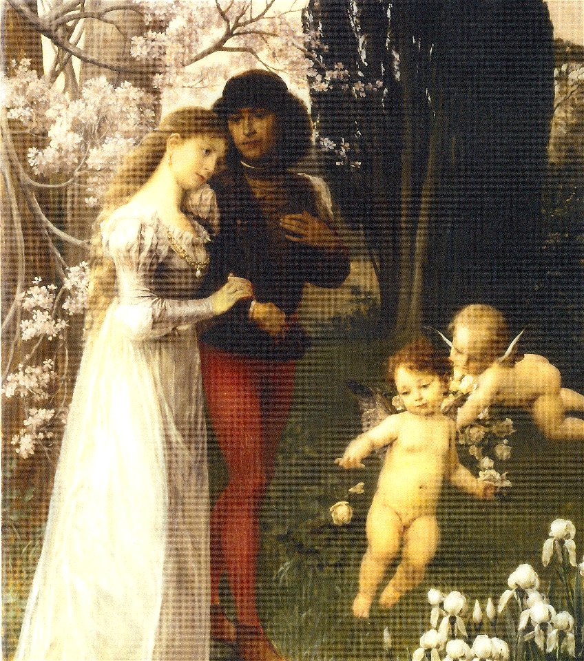 Ernst Klimt Vor der Hochzeit