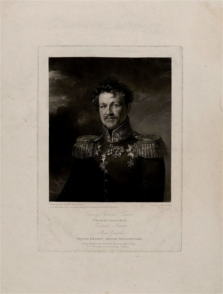 Ernst Konstantin Hessen-Philippsthal by Henry Dawe - Hermitage