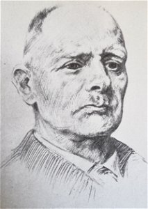 Ernst Küsel självporträtt
