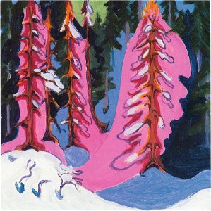 Ernst Ludwig Kirchner - Am Waldrand - 1935-36