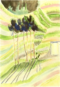 Ernst Ludwig Kirchner - Baumgruppe - 1935