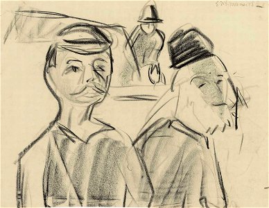 Ernst Ludwig Kirchner Almbauern