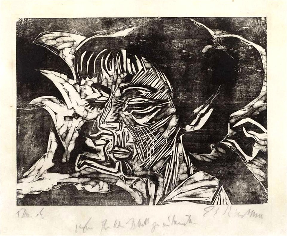 Ernst Ludwig Kirchner Fanny Wocke 1916