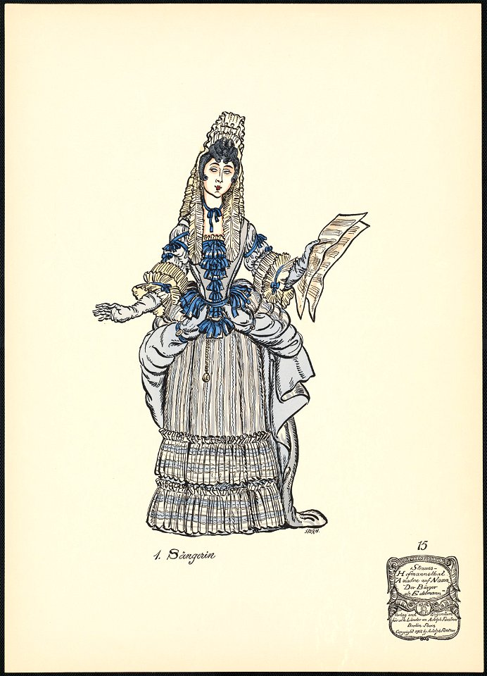 Erste Sängerin (Boston Public Library)