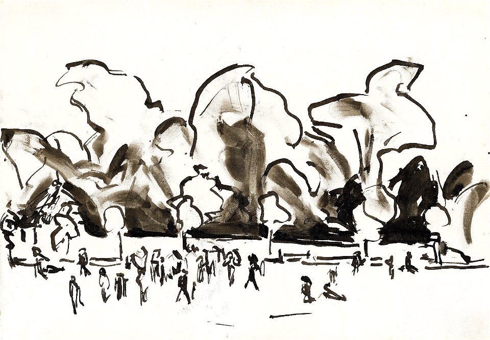Ernst Ludwig Kirchner Im Großen Garten Dresden 1910