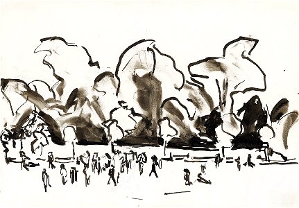 Ernst Ludwig Kirchner Im Großen Garten Dresden 1910