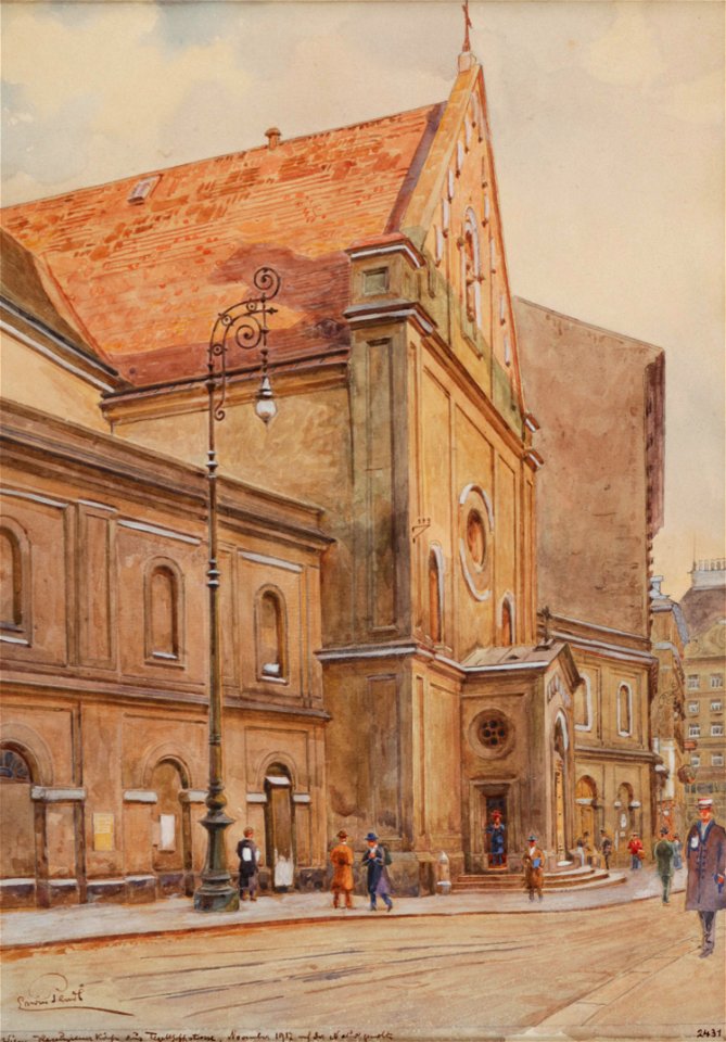 Erwin Pendl Kapuzinerkirche Wien 1917