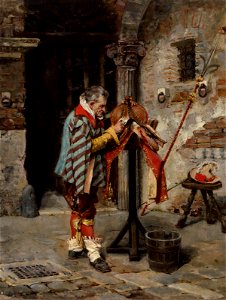 Erulo Eroli Polishing the saddle 1877